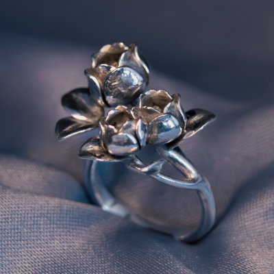 Tulip Statement Ring