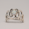 Opal Swirl Ring - 56