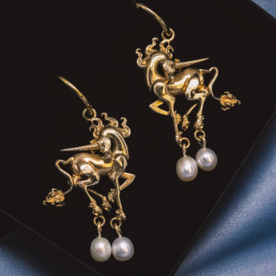 Unicorn Pearl Earrings
