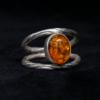 Ancient Amber Ring - 54
