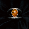 Ancient Amber Ring - 54